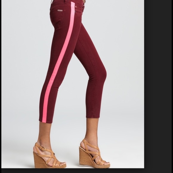 HUDSON LOU LOUS TUXEDO KRISTA JEAN PANTS 30 NWT - Picture 8 of 14